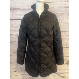 Women's Eddie Bauer down jacket Black Size Small
